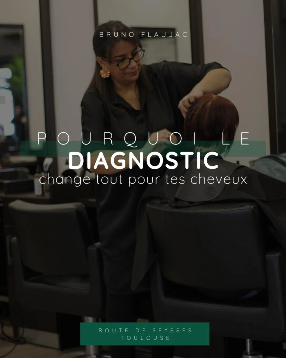 Bruno Flaujac Coiffure -Diagnostic et soin capillaire au salon de Cugnaux